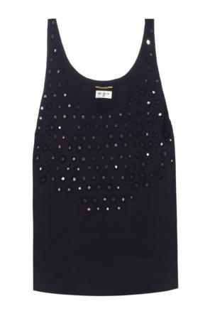 Top ze wstawkami, zdjęcie 1 Top ze wstawkami od Saint Laurent